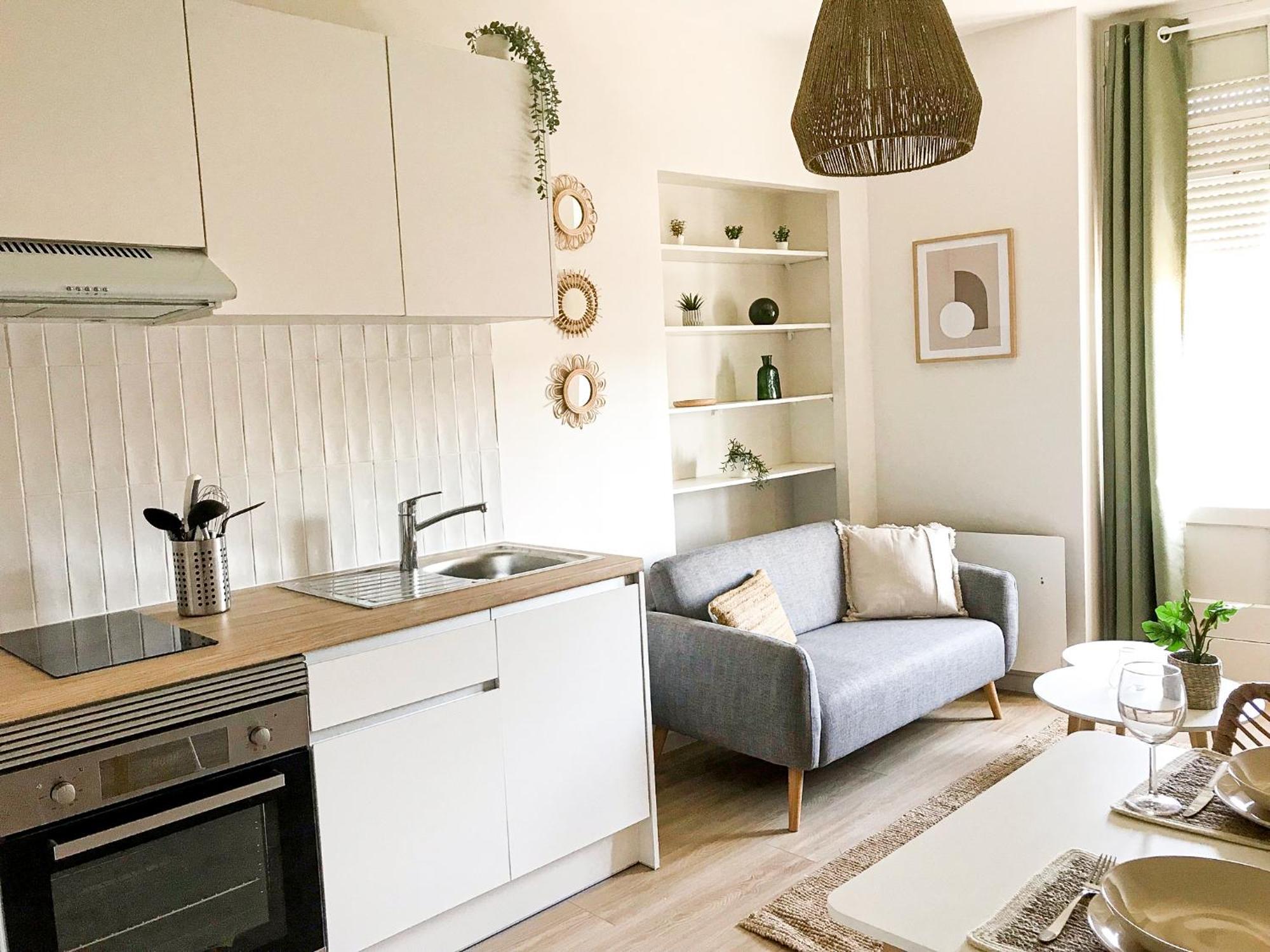 Appartement L'elegant - Beau Avec Vue Sarthe - Gare - Tram - Centre